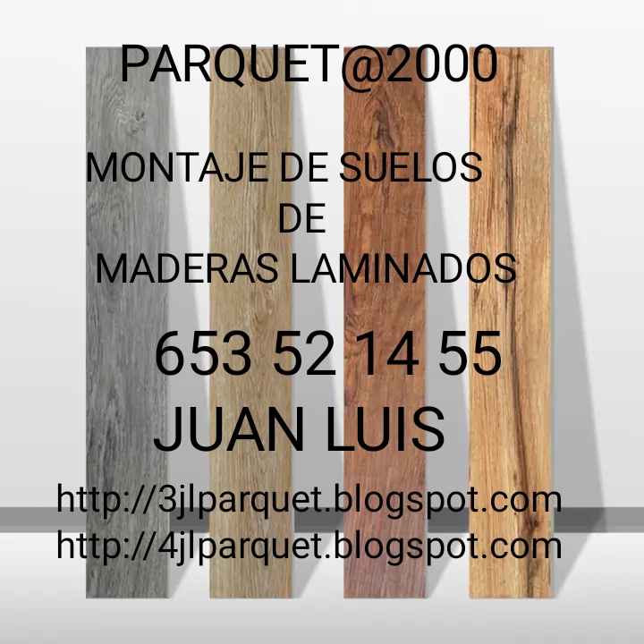 COLOCACION SUELOS DE MADERAS LAMINADOS